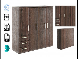 closet poliform 3D Model