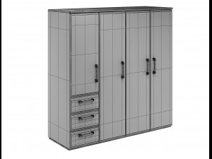 closet poliform 3D Model