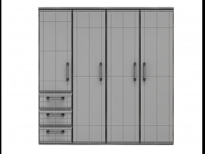 closet poliform 3D Model