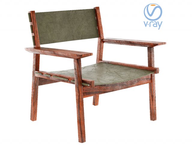djuro lounge chair skargaarden Modelo 3D .c4d .max .obj .3ds .fbx .stl .blend 