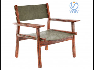 djuro lounge chair skargaarden 3D Model