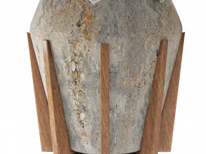 plant in pot flowerpot exotic plant Model 3D