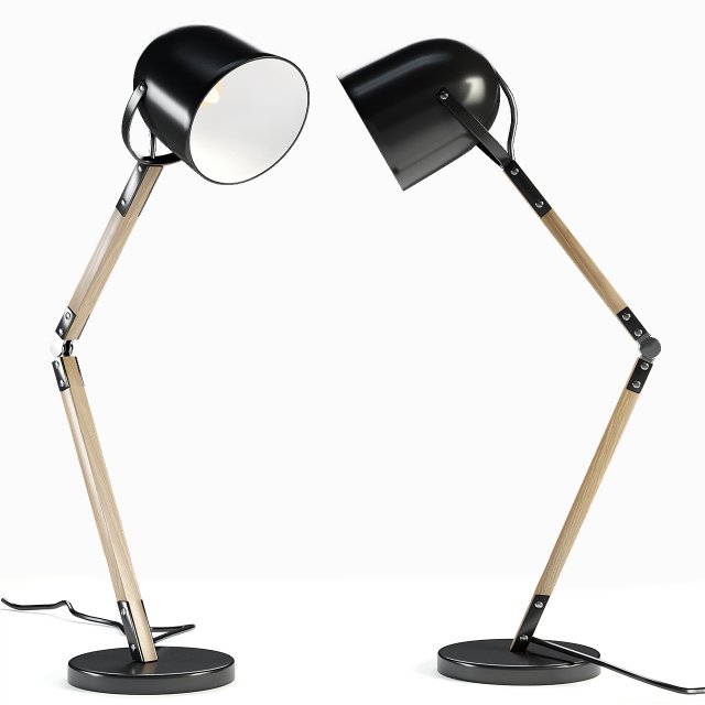 avery floor lamp matte gray 3D 모델 .c4d .max .obj .3ds .fbx .stl .blend 