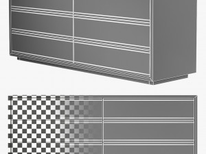 envy dresser set model 3D 모델