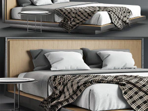 envy king bed 3D Model