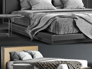 envy king bed 3D Model
