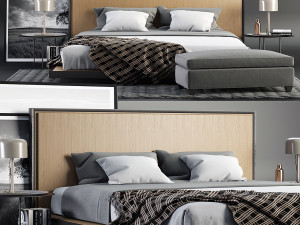 envy king bed set 3D Model