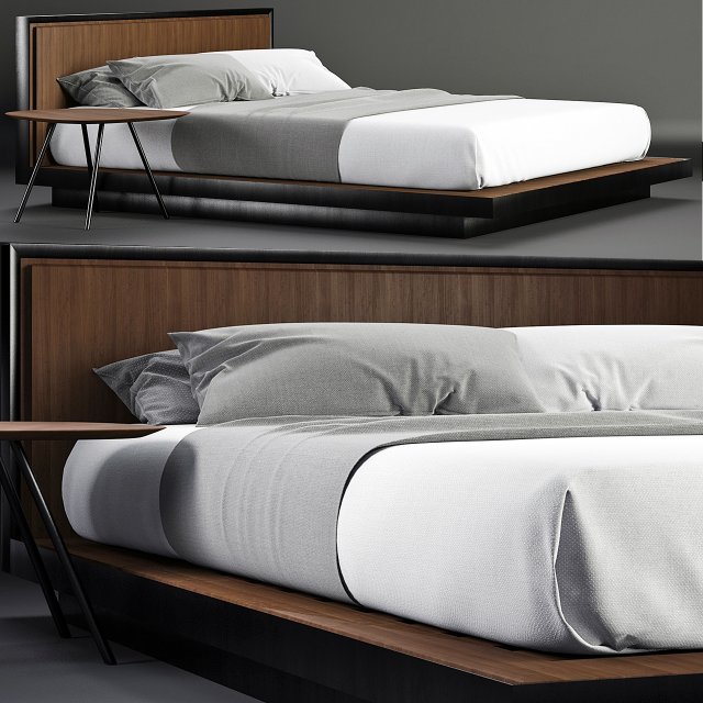 envy queen bed Modelo 3D .c4d .max .obj .3ds .fbx .stl .blend 