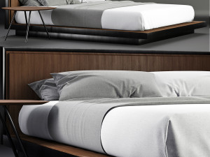 envy queen bed Modèle 3D