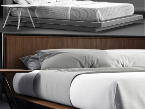 envy queen bed Modelo 3D