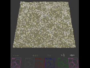 house grass or lawns Modelo 3D
