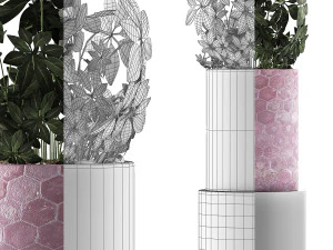 plants collection 110 3D Model