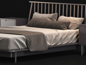 modern bed living wayfair home 3Dモデル