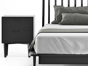 modern bed living wayfair home 2 3D Model