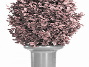 a bouquet of red creeper Modelo 3D