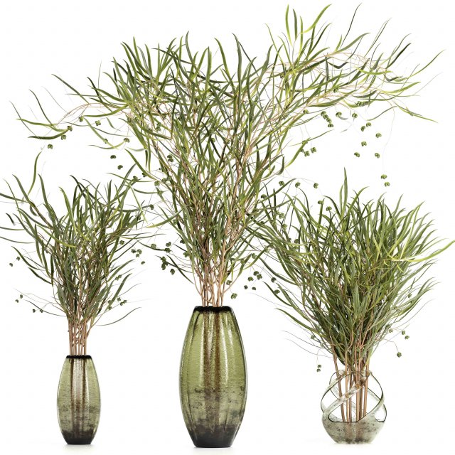 a bouquet of grass 3Dモデル .c4d .max .obj .3ds .fbx .stl .blend 