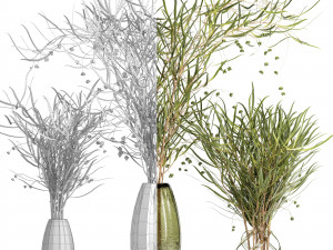 a bouquet of grass 3Dモデル