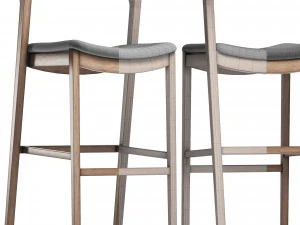 arco stool by cantarutti - barstool 3D Model