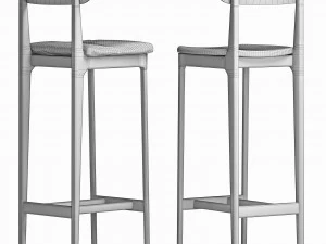 plc stool by modus 3D Model