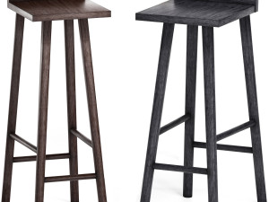 barfly stool by neil david 3D Model