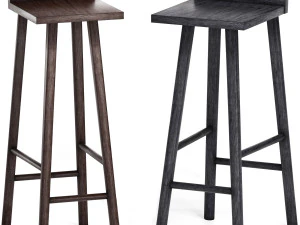 barfly stool by neil david 3D Model