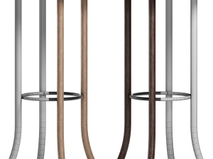 select bar stool by horgenglarus 3D Model