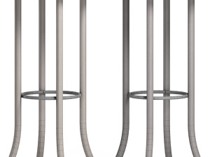 select bar stool by horgenglarus 3D Model
