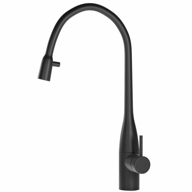 kwc eve lever mixer pull out aerator covered Modelo 3D .c4d .max .obj .3ds .fbx .stl .blend 