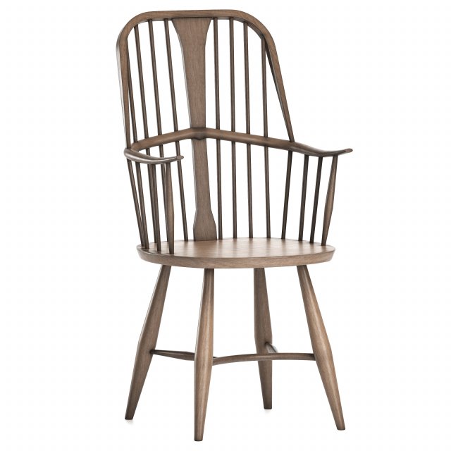 originals chairmakers chair by l ercolani 3D Model .c4d .max .obj .3ds .fbx .stl .blend