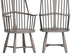 originals chairmakers chair by l ercolani 3D Model