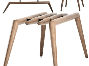 oddo bench by klybeck 3D Models