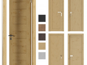 interiors doors 1 3D Model