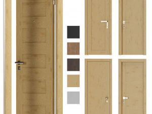 interiors doors 1 3D Model