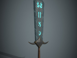 bluestonesword 3D 모델