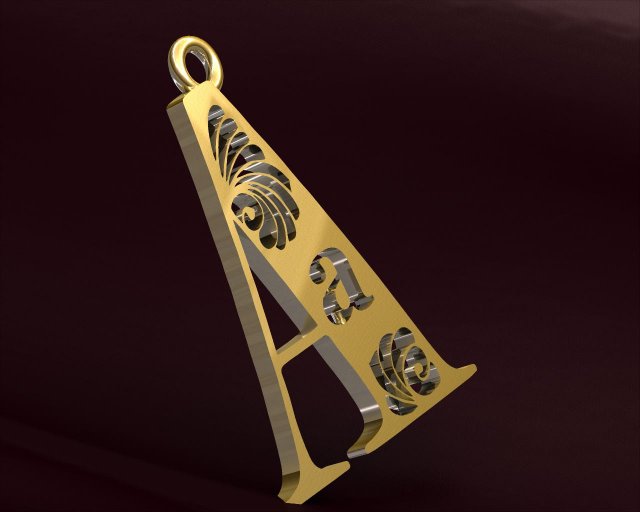 pendant Modelo 3D .c4d .max .obj .3ds .fbx .stl .blend 