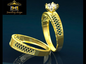 ring 3d modle jewellery 3D 모델