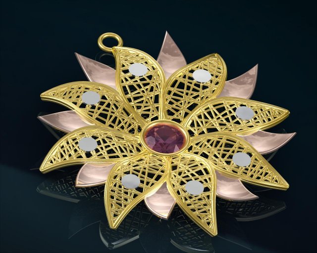 3d modele jewellery pendant 3D Model .c4d .max .obj .3ds .fbx .stl .blend 