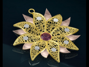 3d modele jewellery pendant 3D 모델