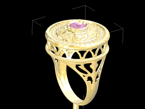 ring 3d model Modelo 3D