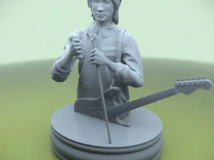 Victor Tsoï Modèle 3D