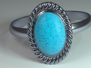 precious ring 3D 모델