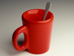red cup 3D 모델