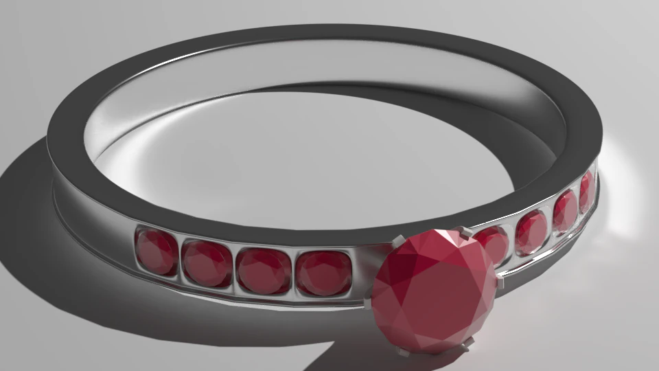 ring 3D Model .c4d .max .obj .3ds .fbx .stl .blend 