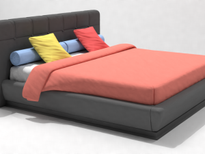 bed 3D 모델