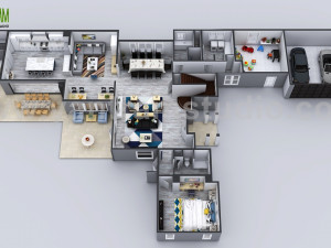 3d house floor plan designs ideas images by yantram 3d virtual floor plan design san francisco us 3D मॉडल