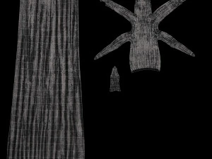 snow pine tree 3D Model