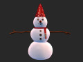 snowman v01 3D Модель