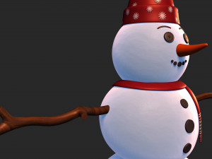 snowman v01 3D Model