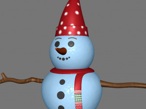 snowman v01 3D Model