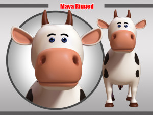 caw rigged 3D Модель